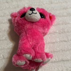 Ty Bright Pink Plush Bear, 2016 Pashun